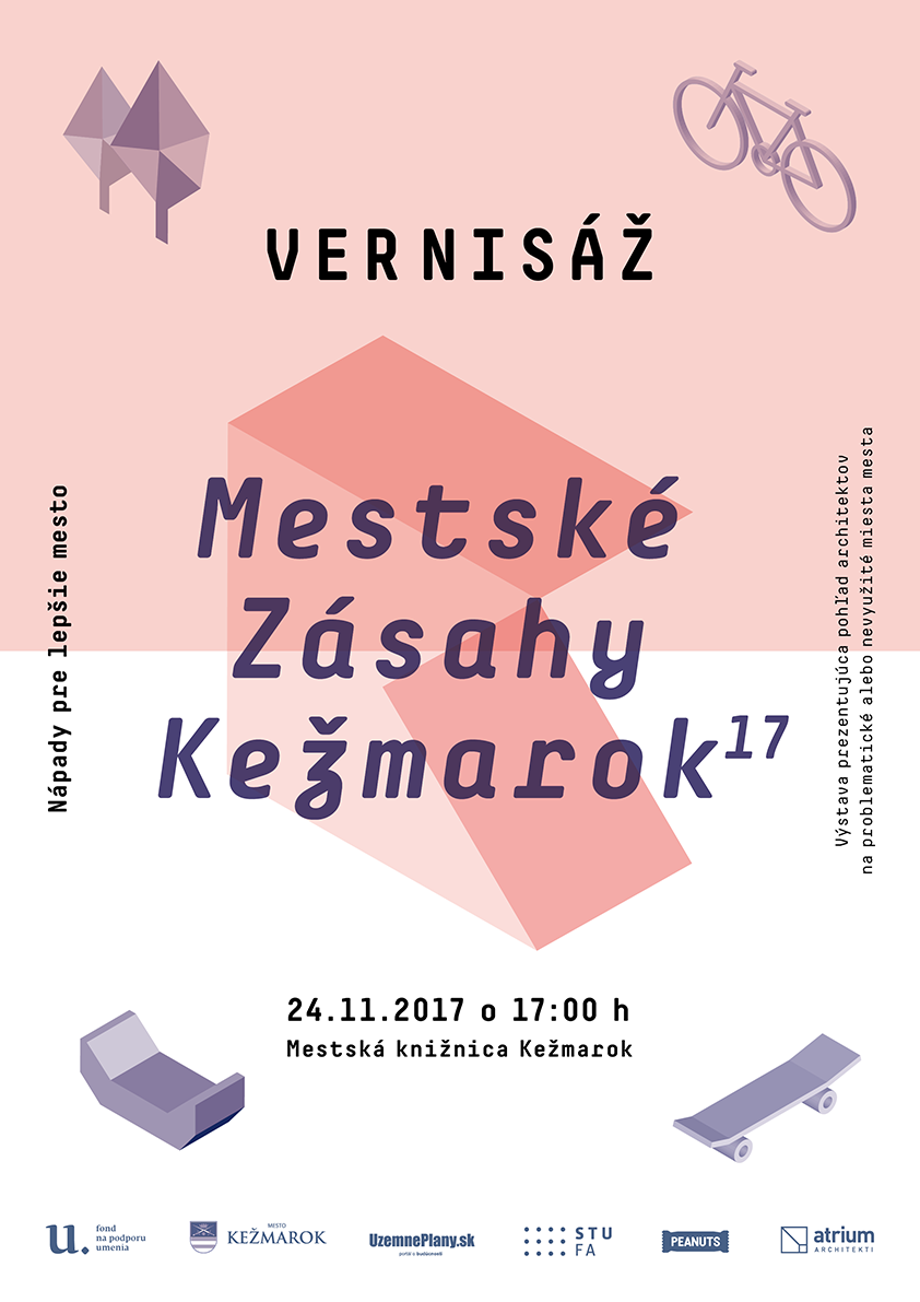 Vernisáž výstavy Mestské zásahy Kežmarok 2017