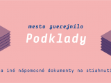 Mesto zverejnilo podklady 